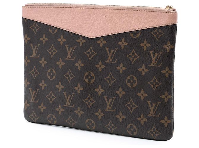 Borsa a Pochette Daily Pouch Louis Vuitton Monogram Marrone - vista 2