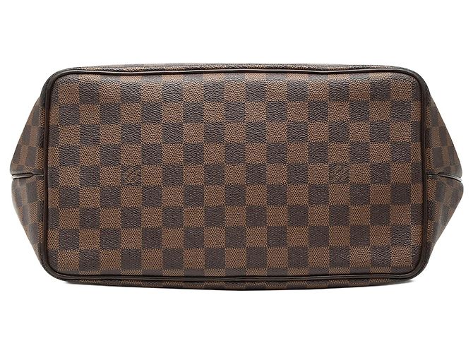 Borsa a tracolla Louis Vuitton Damier Ebene Westminster GM Marrone - vista 3