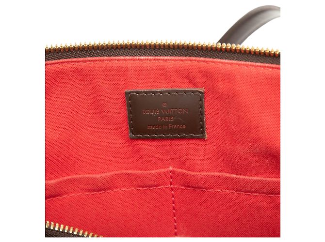 Borsa a tracolla Louis Vuitton Damier Ebene Westminster GM Marrone - vista 5