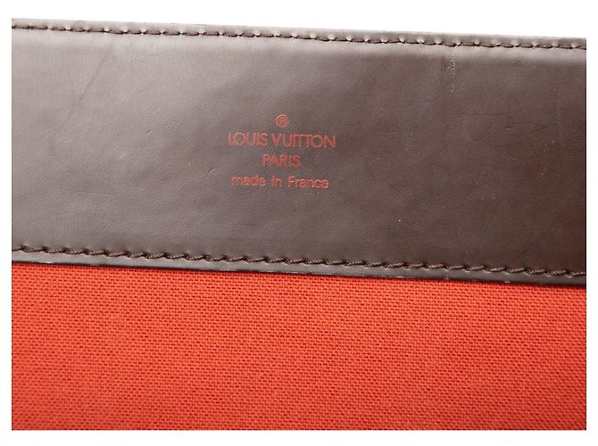 Borsa Satchel Louis Vuitton Damier Ebene Broadway Marrone - vista 5