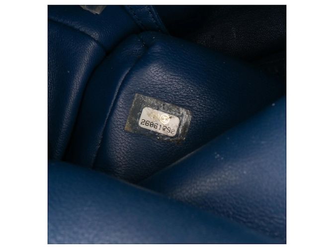Blauer Chanel Sequin Waterfall Rucksack - Ansicht 6