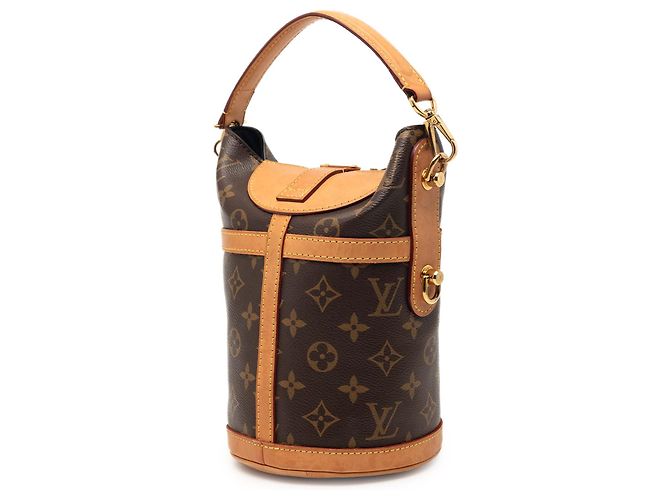 Borsa Bucket Duffle Louis Vuitton Monogram Marrone - vista 2