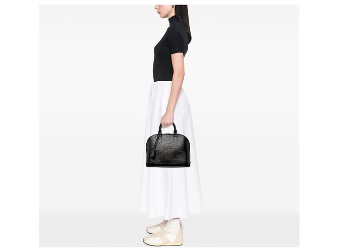Borsa a mano Louis Vuitton Electric Epi Alma PM Nera Nero - vista 7