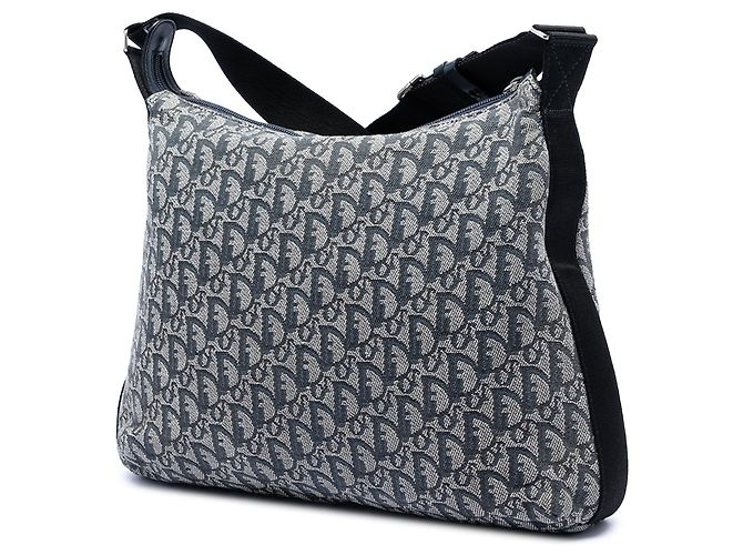 Bolso bandolera Dior Diorissimo Trotter Canvas Azul - vista 2