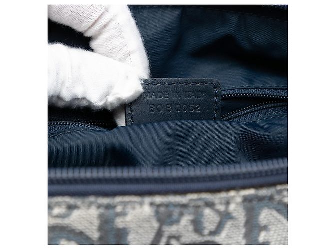 Bolso bandolera Dior Diorissimo Trotter Canvas Azul - vista 6