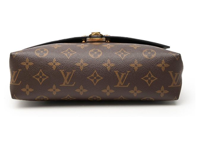 Borsa a tracolla Louis Vuitton Monogram Saint Placide Marrone - vista 3