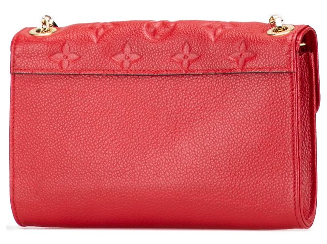 Sac bandoulière Pochette Saint Germain Louis Vuitton Monogram Empreinte rouge - vue 2