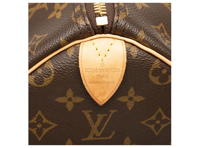 Borsa da viaggio Louis Vuitton Monogram Keepall 50 Marrone - vista 5