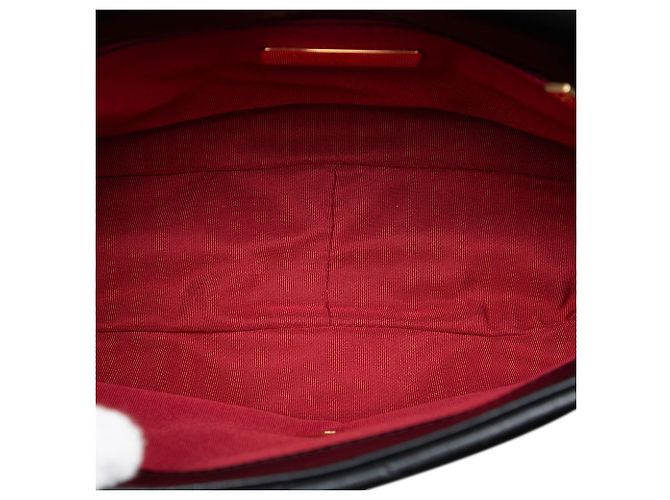 Borsa Chanel 19 Flap Medium in pelle di agnello nera Nero - vista 4