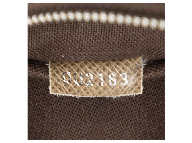 Borsa a tracolla Louis Vuitton Taiga Roman PM Marrone - vista 6
