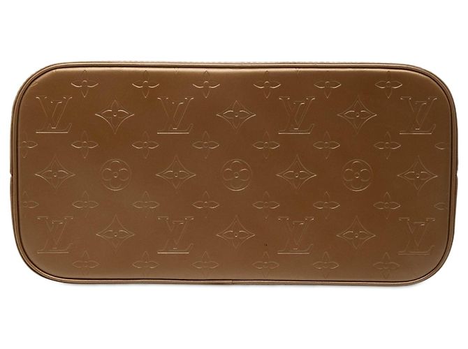 Borsa Tote Louis Vuitton Monogram Mat Stockton Gold D'oro - vista 3