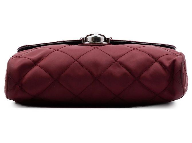 Borsa a tracolla Prada Impuntu Tessuto rossa con catena Rosso - vista 3