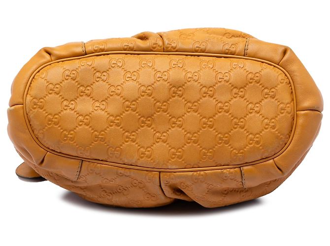 Borsa Gucci Guccissima Sukey gialla Giallo - vista 3