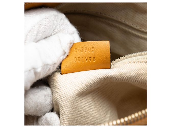 Borsa Gucci Guccissima Sukey gialla Giallo - vista 6