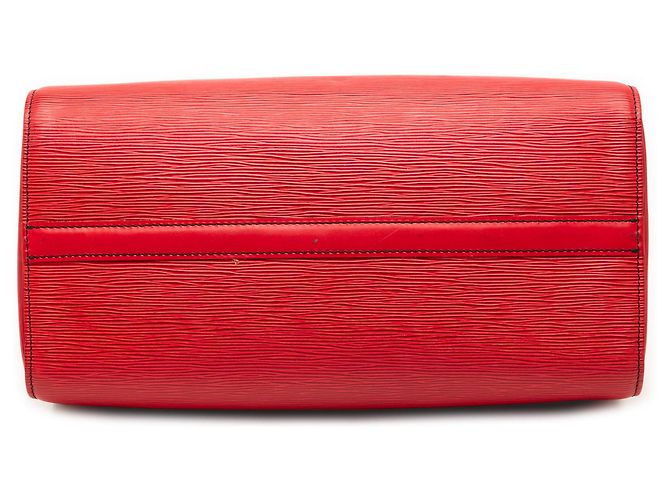 Borsa Boston Epi Speedy 35 rossa Louis Vuitton Rosso - vista 3