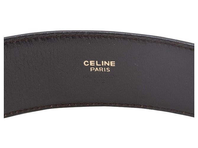 Céline Celine Gürtel mit Kette Braun Größe 70 - Ansicht 4
