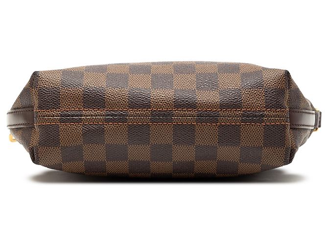 Borsa a tracolla Louis Vuitton Damier Ebene Illovo PM marrone - vista 3