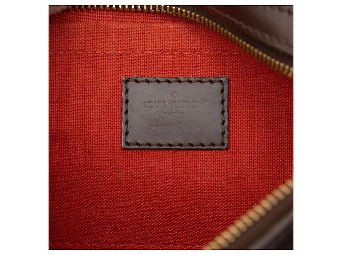 Borsa a tracolla Louis Vuitton Damier Ebene Illovo PM marrone - vista 5
