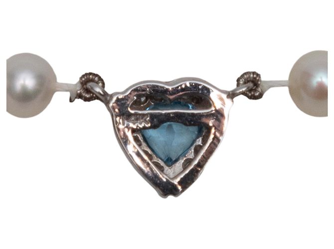 Collana a filo di perle e oro 14K Tiffany & Co. Bianco - vista 3