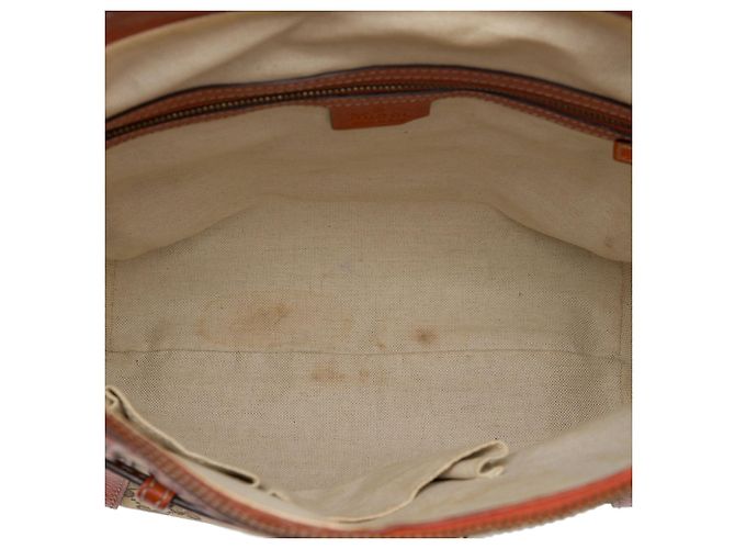 Borsa a tracolla Gucci Medium GG Canvas beige - vista 4