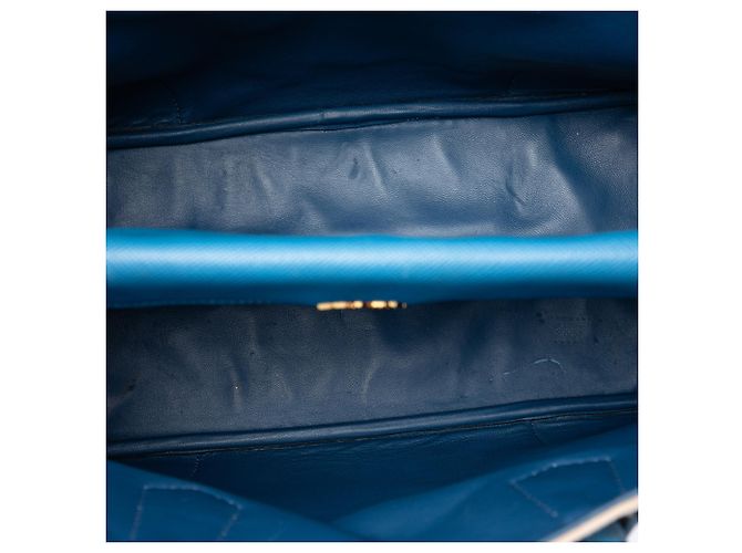 Double bolsa Saffiano bege com acabamento em couro Prada Medium - vista 4