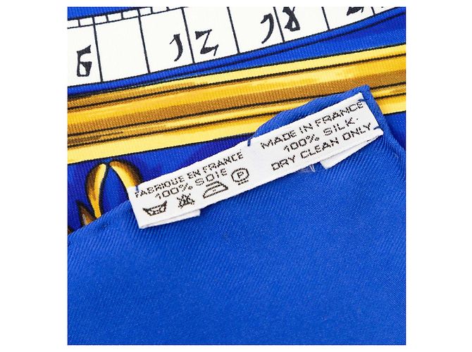 Hermès Astrologie Forever Seidentuch 90 Blau - Ansicht 2