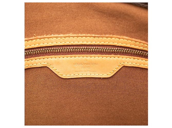 Bolso Tote Monogram Cabas Mezzo marrón Louis Vuitton Castaño - vista 5