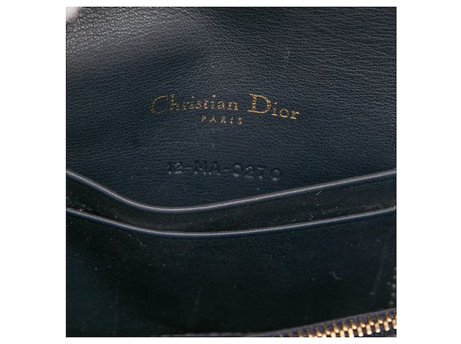 Blauer Dior Oblique Canvas Saddle Gürteltasche - Ansicht 6