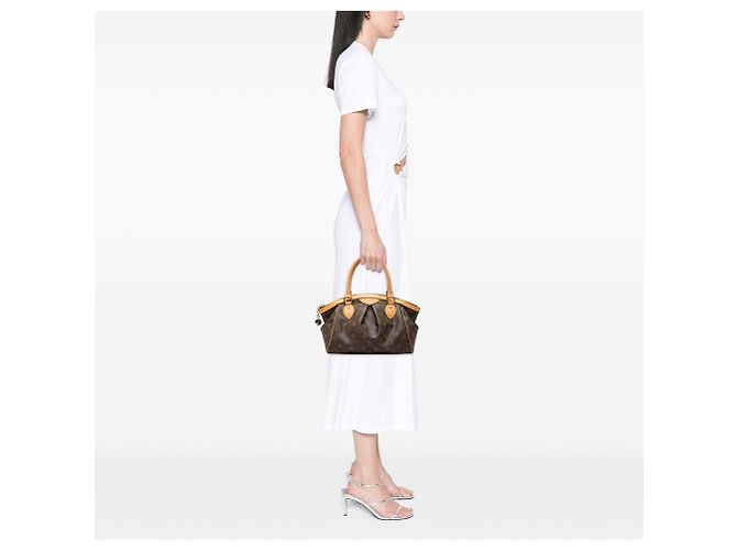 Bolso Louis Vuitton Monogram Tivoli PM marrón Castaño - Ansicht 9