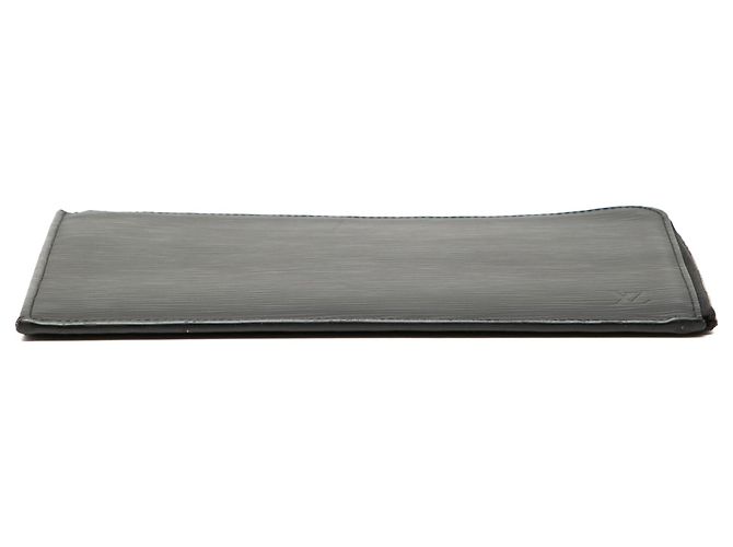 Clutch Louis Vuitton Epi Pochette Jour PM Nera Nero - vista 3
