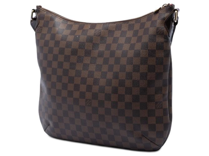 Borsa a tracolla Louis Vuitton Damier Ebene Bloomsbury GM marrone - vista 2