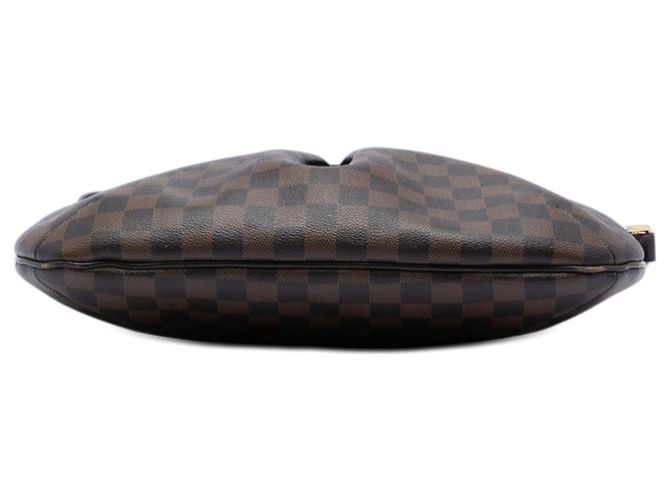 Borsa a tracolla Louis Vuitton Damier Ebene Bloomsbury GM marrone - vista 3