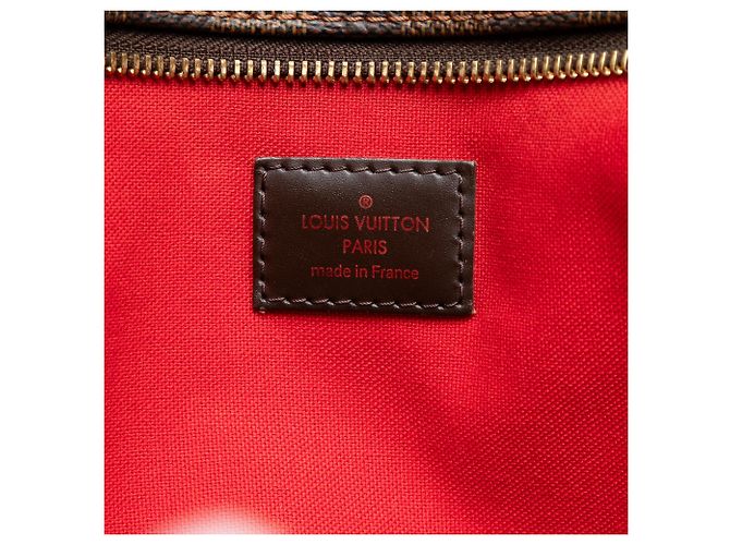 Borsa a tracolla Louis Vuitton Damier Ebene Bloomsbury GM marrone - vista 5