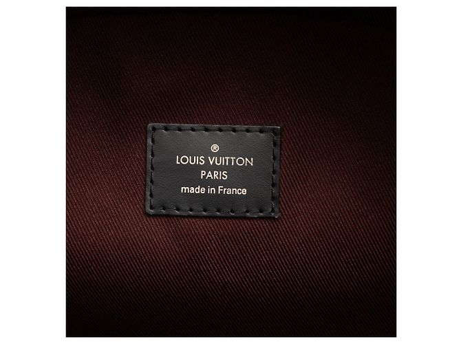 Zaino Louis Vuitton Monogram Macassar Josh marrone - vista 5