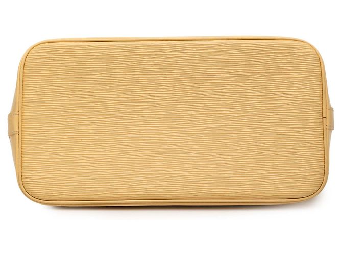 Borsa Louis Vuitton Epi Alma PM Gialla Giallo - vista 3