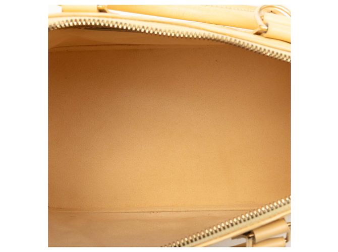 Borsa Louis Vuitton Epi Alma PM Gialla Giallo - vista 4