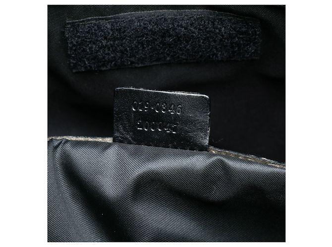 Schwarzer Gucci GG Canvas Tote - Ansicht 5