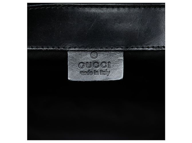 Schwarzer Gucci GG Canvas Tote - Ansicht 6
