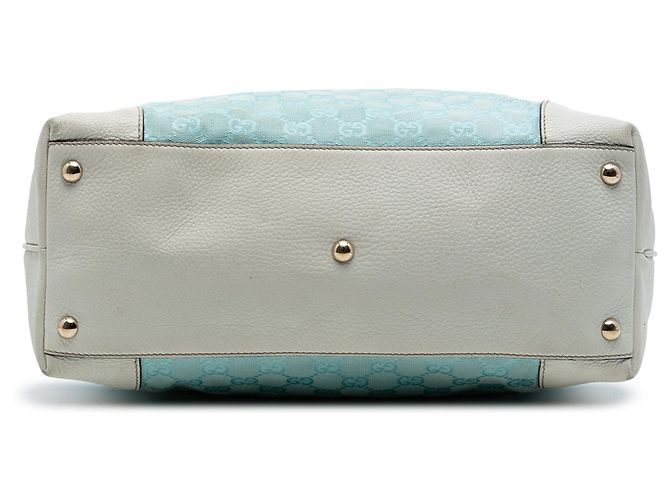 Blauer Gucci GG Canvas Tote - Ansicht 3