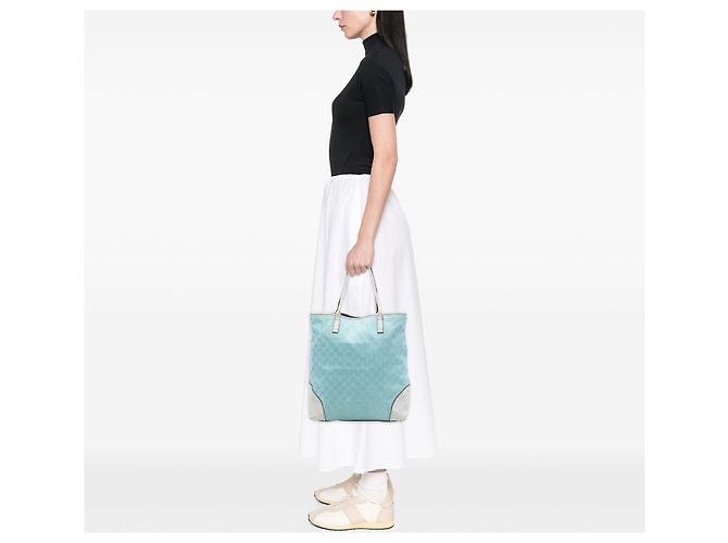 Blauer Gucci GG Canvas Tote - Ansicht 7