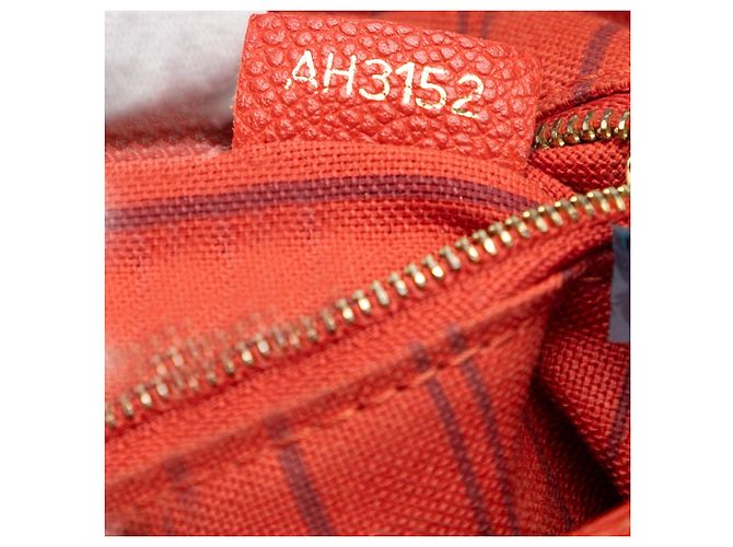 Borsa rossa Louis Vuitton Monogram Empreinte Speedy Bandouliere 25 Rosso - vista 6