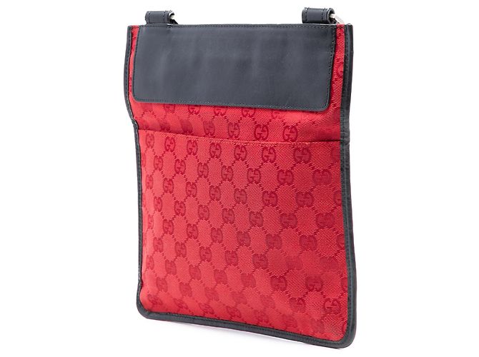 Bolsa transversal Gucci GG Canvas vermelha Vermelho - vista 2