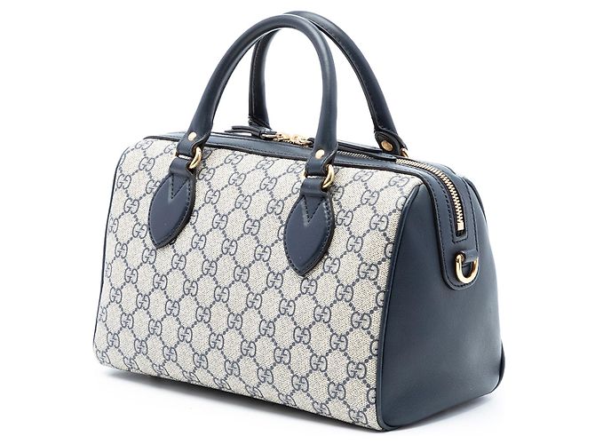 Borsa Boston e borsa a tracolla Gucci Small GG Supreme beige - vista 2