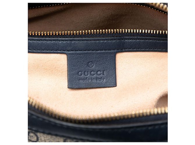 Borsa Boston e borsa a tracolla Gucci Small GG Supreme beige - vista 6