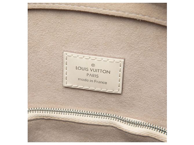 Borsa Louis Vuitton Epi Pont Neuf GM bianca Bianco - vista 5