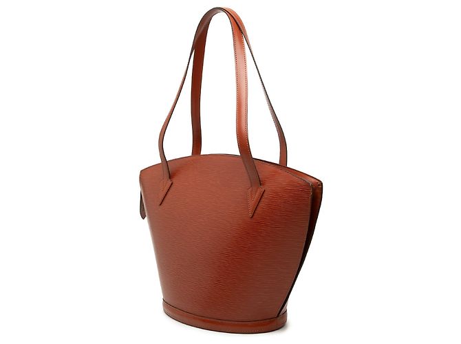 Borsa a tracolla Louis Vuitton Epi Saint Jacques GM Long Strap marrone - vista 2