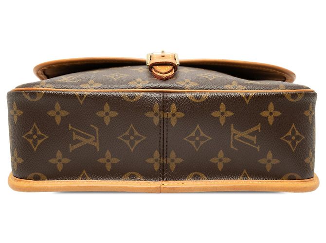 Borsa a tracolla Louis Vuitton Monogram Sologne marrone - vista 3