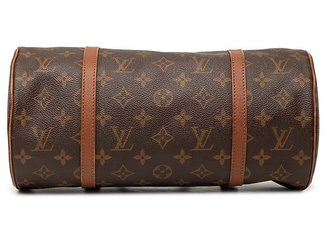 Borsa Louis Vuitton Monogram Papillon 30 marrone - vista 3