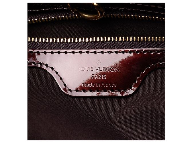 Borsa Louis Vuitton Monogram Vernis Wilshire PM viola Porpora - vista 5