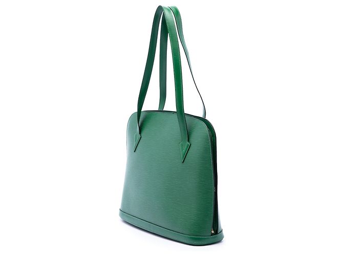 Borsa a tracolla Louis Vuitton Epi Lussac verde - vista 2